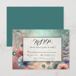 Hemlig Garden i kvällsglöd OSA Kort