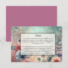 Hemlig Garden i kvällsglöd Tilläggskort