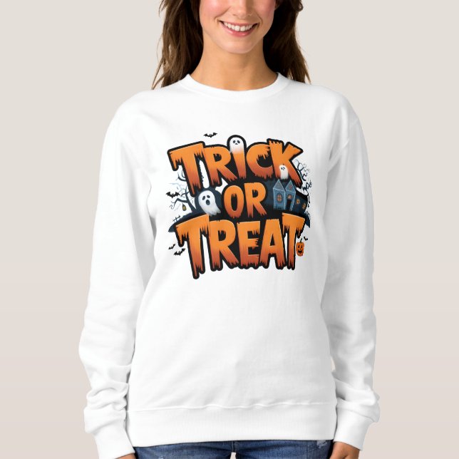 Hemlig Halloween-kväll med spöken T Shirt (Framsida)
