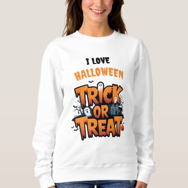 Hemlig Halloween-kväll med spöken T Shirt (Framsida)