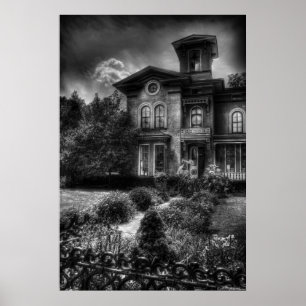 Hemlig - hemsökt hus poster