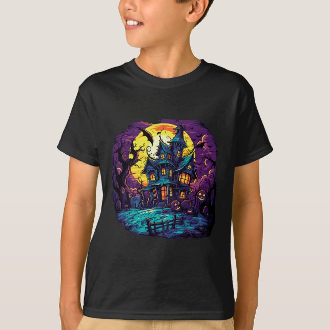 Hemlig House Halloween Costume T Shirt (Framsida)