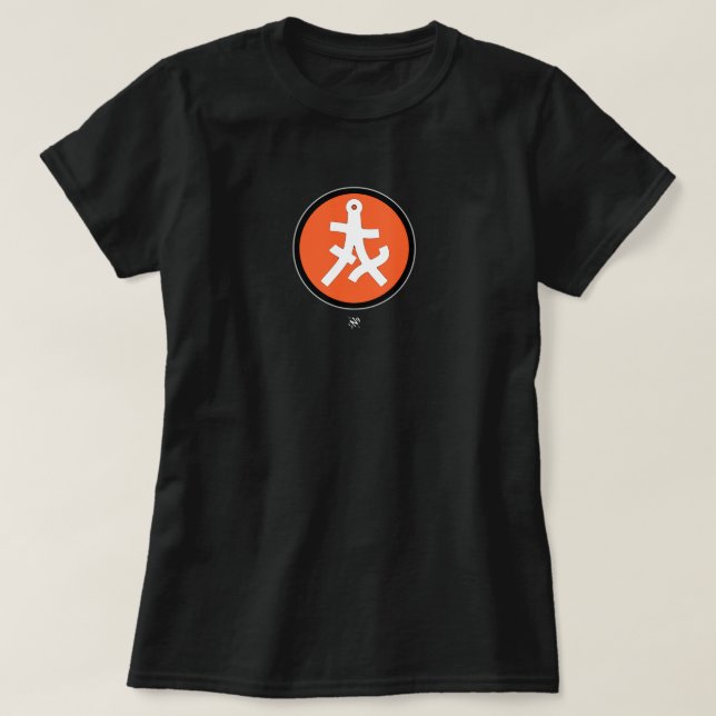 Hemlig ideografi (coola exotisk symbol) 5b T-Shirt (Design framsida)