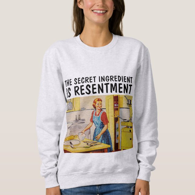 HEMLIG INGREDIENT ÄR RESENTMENT RETRO T-SHIRTS (Framsida)