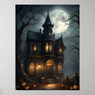 Hemlig kammare - Halloween-taloky gotiic Poster