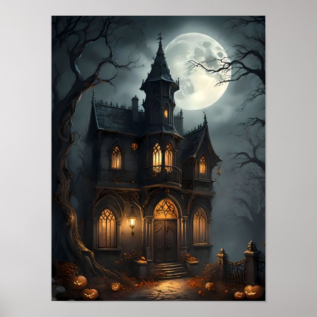 Hemlig kammare - Halloween-taloky gotiic Poster (Framsidan)