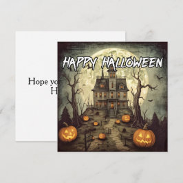 Hemlig kammare | HAPPY HALLOWEEN Kort