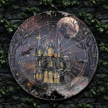 Hemlig kammare | Spooky Full Moon Träd och Fladder Darttavla<br><div class="desc">Sofistikerad palett med blandad abstrakt struktur lägger till perfekten färg för ditt stil. Kan även överföras till skolor/kontorsmateriel,  party-tillbehör eller dekorera för en enkel självständig makthavare i hemmet! Om du vill ha andra produkter eller färg går du till justFharryn-butiken @ Zazzle eller kontaktar designern c/o Fharryn@yahoo.com #zazzlemade</div>