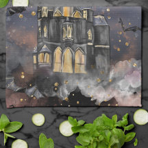 Hemlig kammare | Spooky Full Moon Träd och Fladder