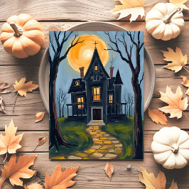 Hemlig kammare | Spooky Halloween Helg Vykort