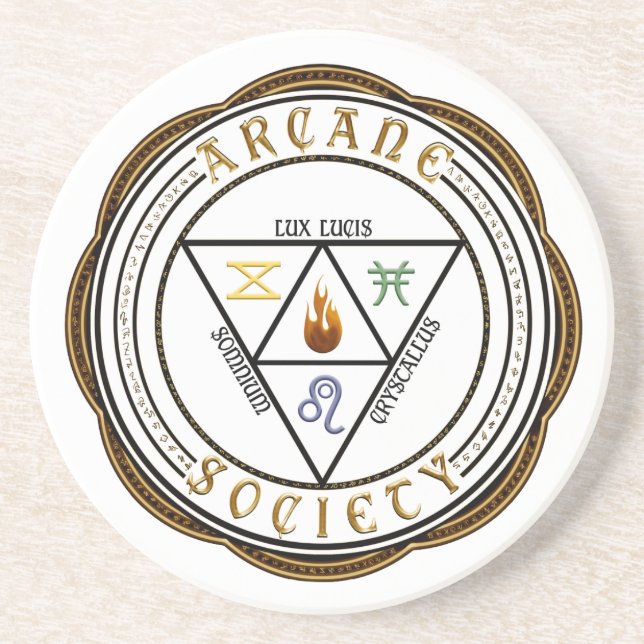 Hemlig kustfartyg underlägg sandsten (Framsidan)