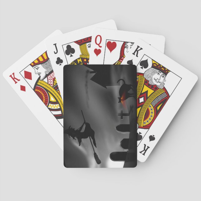 Hemlig kyrkogård - kortlek (Baksidan)