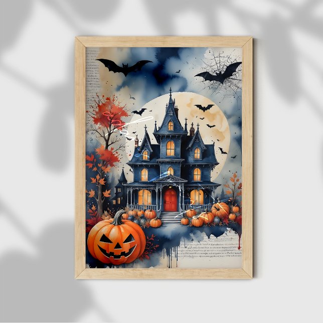 Hemlig mansion Halloween Natt Poster (Skapare uppladdad)