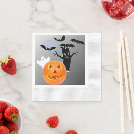 Hemlig natt med Spöken och påsar Pappersservett