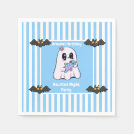 Hemlig nattdag Party-födelsedag - Halloween-natt Pappersservett
