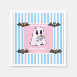 Hemlig nattdag Party-födelsedag - Halloween-natt Pappersservett
