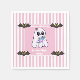 Hemlig nattdag Party-födelsedag - Halloween-natt Pappersservett
