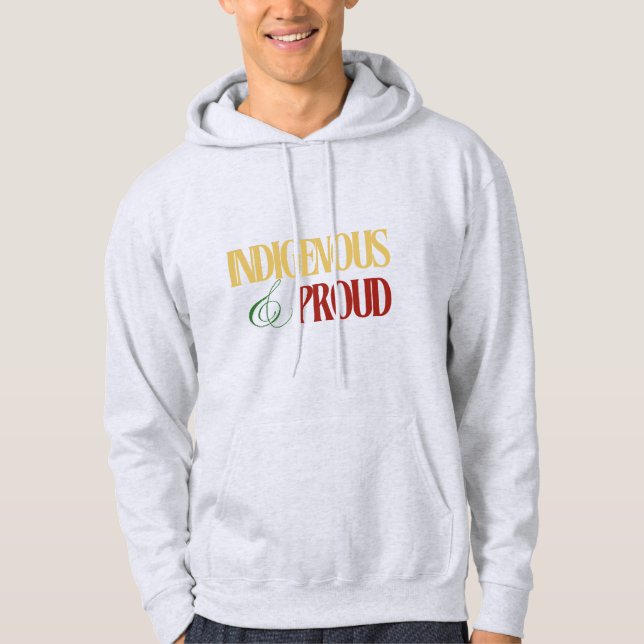 Hemlig och proud Hooded Sweatshirt (Framsida)
