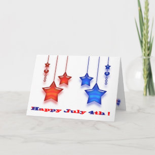 Hemlig pal 4th Juli Kort