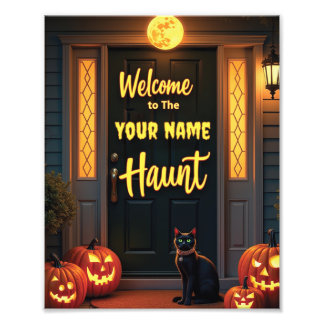 Hemlig Personlig Halloween Wall Decor Fototryck