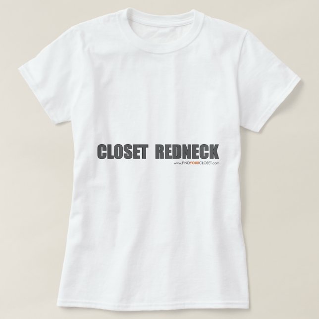 Hemlig Redneck Tee (Design framsida)