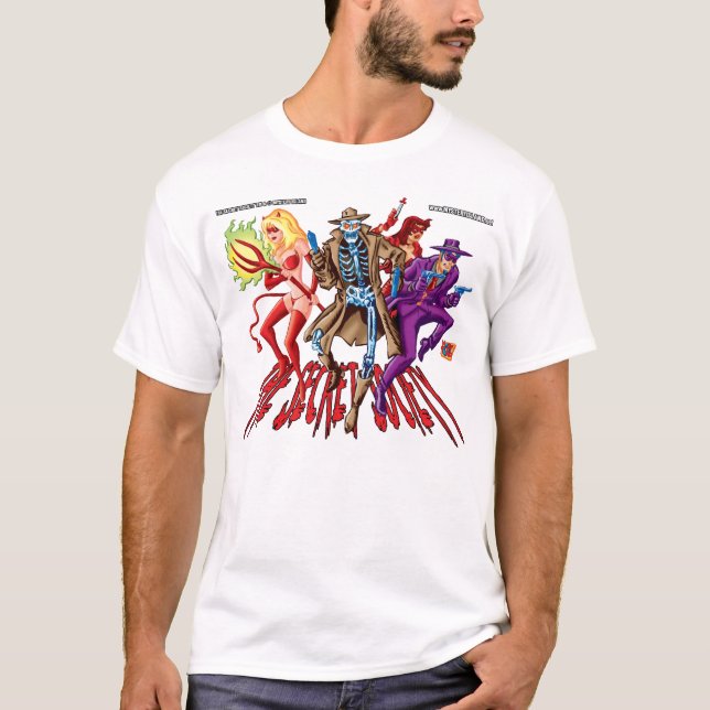 Hemlig samhällegruppT-tröja Tee Shirt (Framsida)