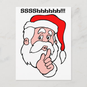 Hemlig Santa Sssshhh! Helg Vykort