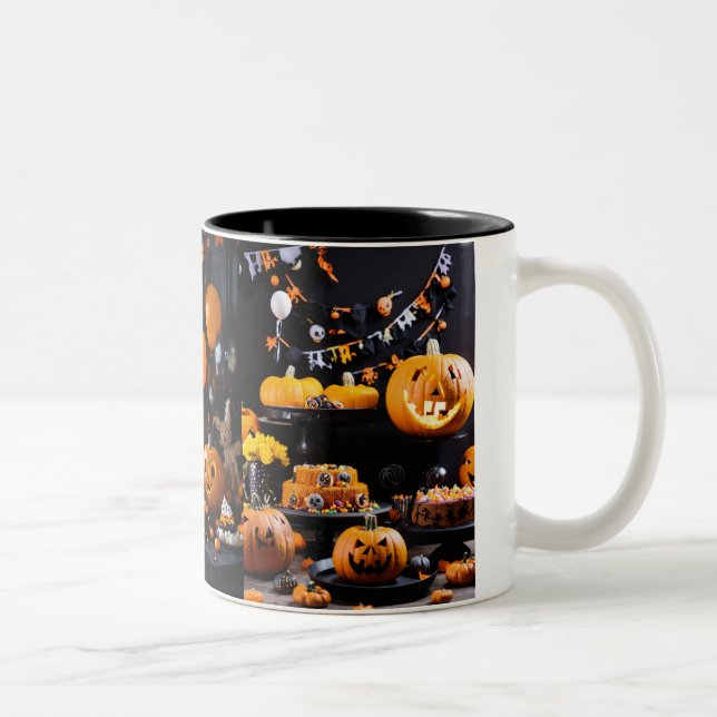 Hemlig sips: Halloween Mugg-samling Två-Tonad Mugg (Höger)
