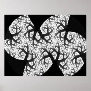 Hemlig skogsutskrift poster