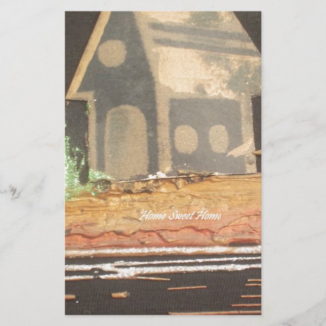 Hemlig, söt, hembild Skriv ut Brevpapper (Framsida)