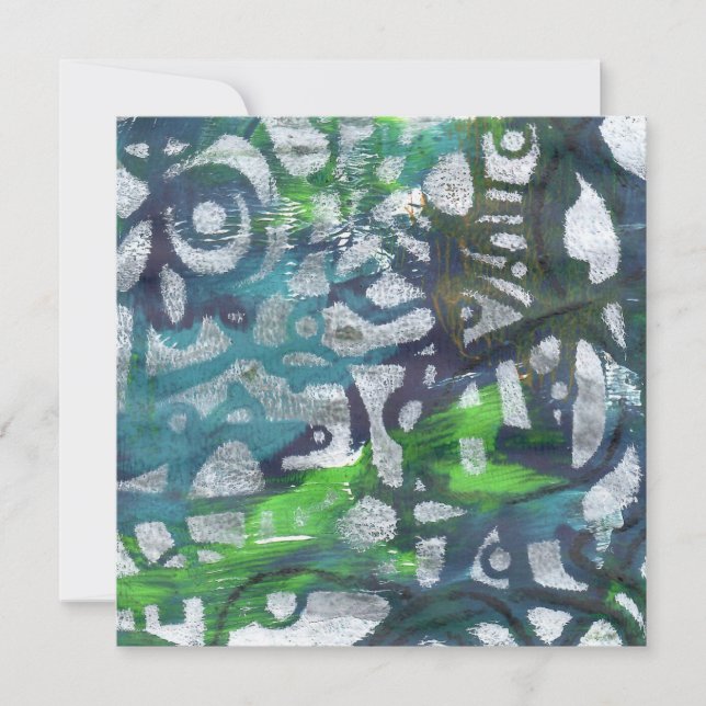 Hemlig språk av dammen gelprint (Framsida)