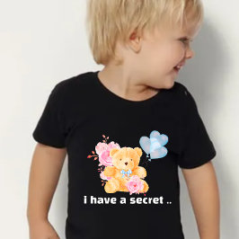 Hemlig Storbror Småbarns T-shirt
