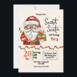 Hemlig Tomte-fest Inbjudningar<br><div class="desc">En vattenfärg, inbjudan till hemlig tomte-fest med "mannen" som håller en present. (Bild av Freepik). Kortet är lätt att anpassa med din text, teckensnitt och teckensnittsfärg. Inte exakt vad du letar efter? Alla våra produkter kan anpassas för att möta dina behov utan extra kostnad. Kontakta oss helt enkelt på askcottonlamb@gmail.com....</div>