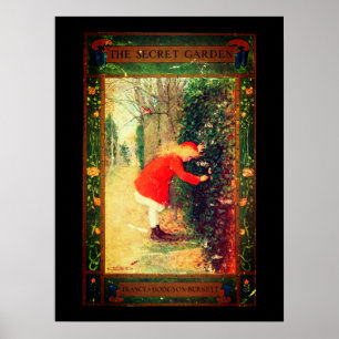 Hemlig trädgård 1911 Bok Poster