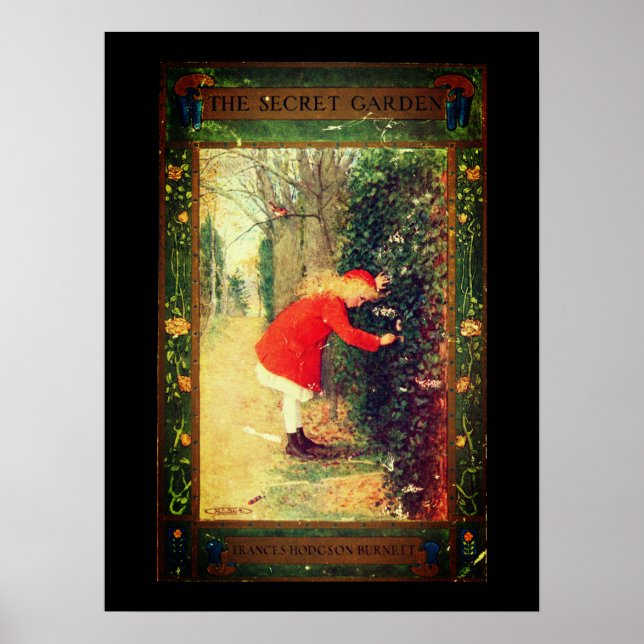 Hemlig trädgård 1911 Bok | POSTER (Framsidan)
