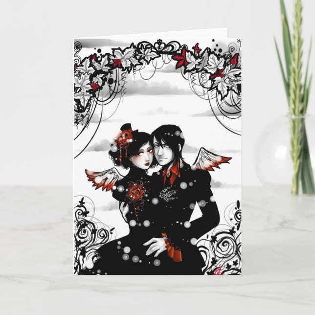 hemlig trädgård kort (Framsida)