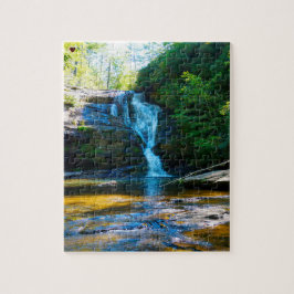 Hemlig vattenfall North Carolina Pussel