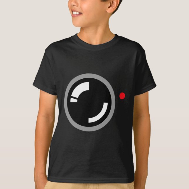 Hemlig videoinspelning Funny Cameraman Halloween C T Shirt (Framsida)