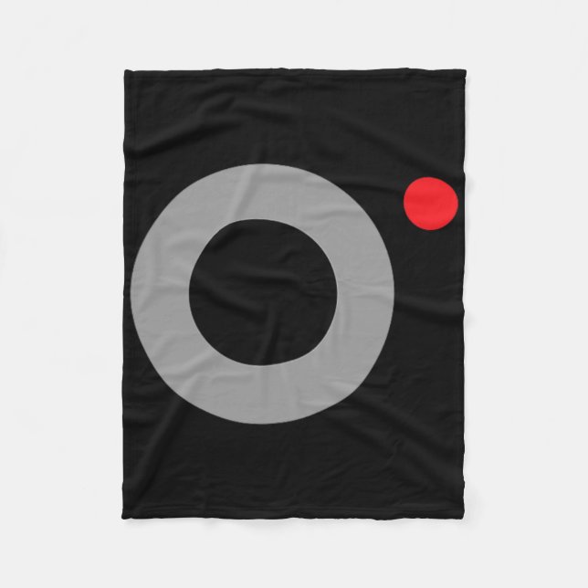 Hemlig videouppspelning Funny Secret Agent Hallowe Fleecefilt (Framsidan)