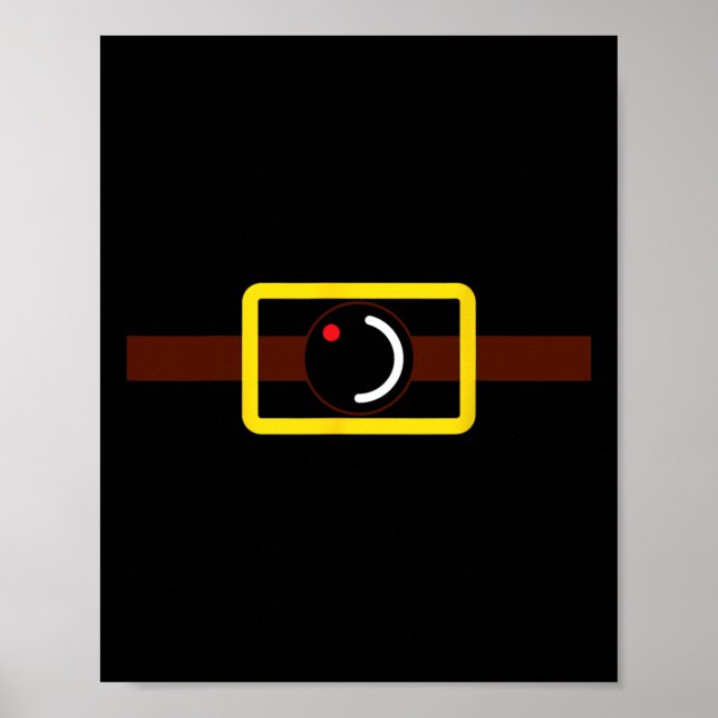 Hemlig videouppspelningsfunktion Kamera Halloween- Poster (Framsidan)