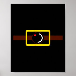 Hemlig videouppspelningsfunktion Kamera Halloween- Poster