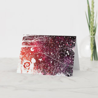 Hemliga bästa vän - hälsningkort kort