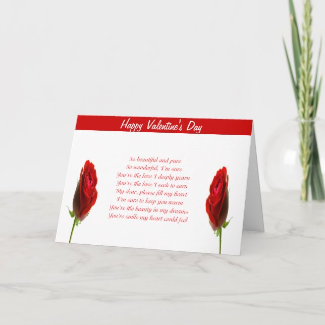 Hemliga krusningsvalentins dagskort helgkort (Framsida)