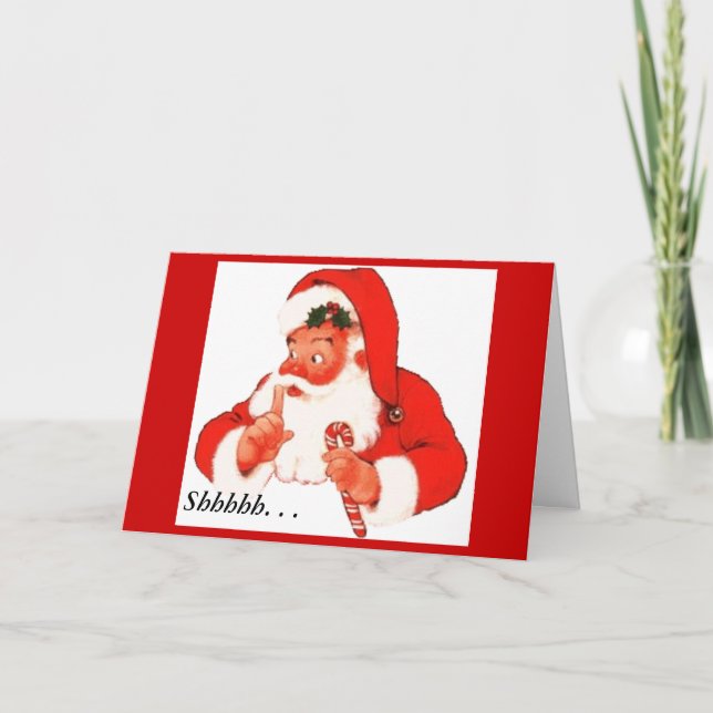 Hemliga Santa Helgkort (Framsida)