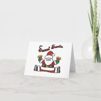 hemliga santa helgkort
