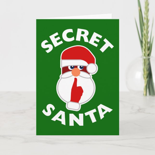 Hemliga Santa Helgkort (Framsida)