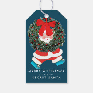 Hemliga Tomte Presentkort Presentetikett