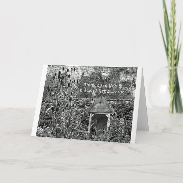 Hemliga Trädgårdar Kort (Framsida)