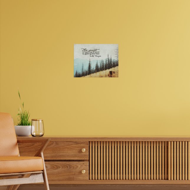 Hemlighet att komma framåt poster (Vardagsrum 2)