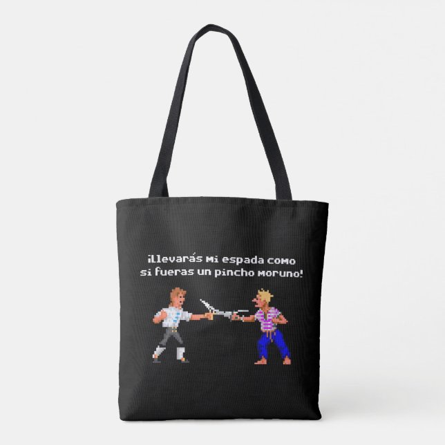 Hemligheten för Monkey Island 2 Tygkasse (Baksida)